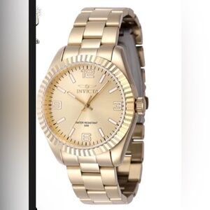 Invicta Gold-Tone Stainless Steel Watch